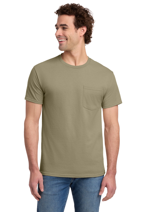 0387__29MP__0__quote__Jerzees-Dri-Power-50-50-Cotton-Poly-Pocket-T-Shirt__KHAKI.jpg