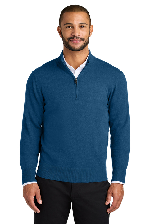 0118__SW2900__62_58__from__Port-Authority-Easy-Care-1-4-Zip-Sweater__AegeanBlHt.jpg