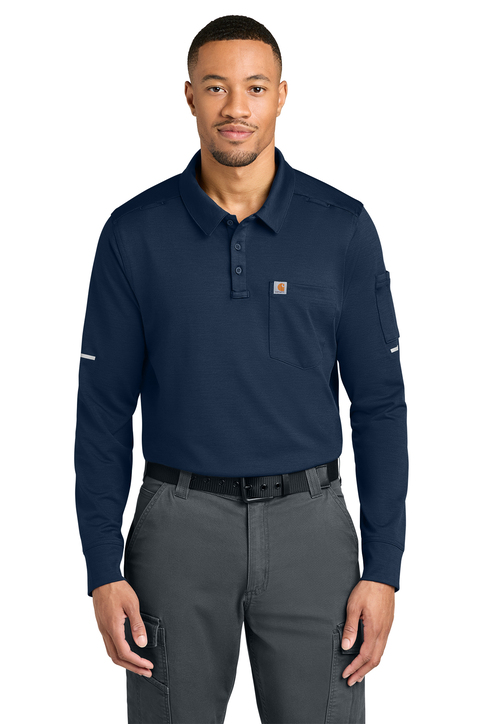 0244__CTC16129__53_00__from__Carhartt-FLD-RSCU-Long-Sleeve-Polo__DarkNavy.jpg